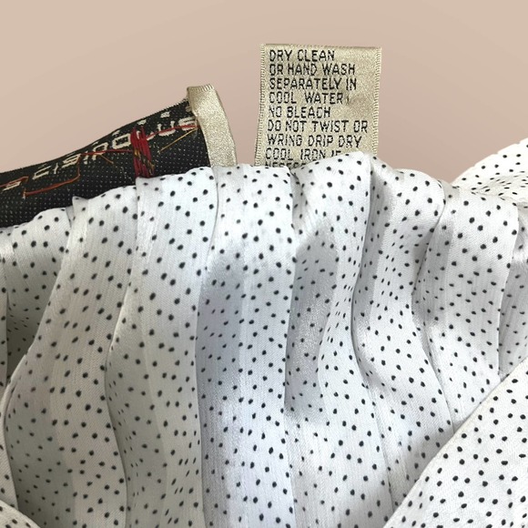 Vintage 80’s Polka Dot Pleated Skirt | Liz Claiborne size 6 - Picture 5 of 7